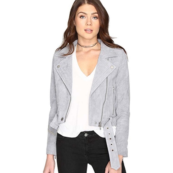 Blank NYC Other - Blank NYC Suede Moto jacket